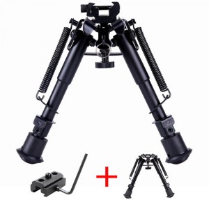 UTG Tactical Bipod 6-9 Inch 20mm Weaver Rail Adapter_ (6)